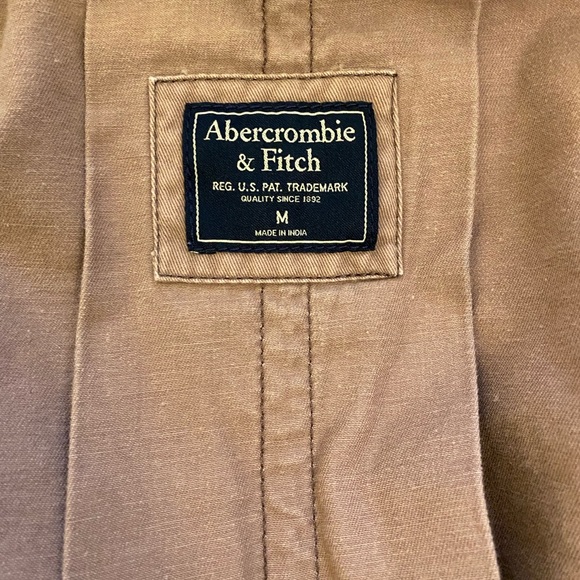 Abercrombie and Fitch Swing Twill Woven Utility Jacket - 2 pocket - Picture 8 of 8